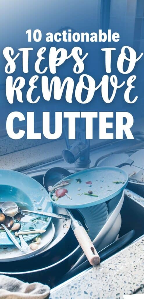 10 actionable steps to remove clutter 