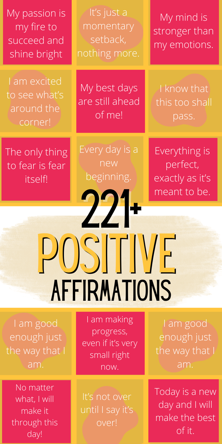 221 positive affirmations for women and success 