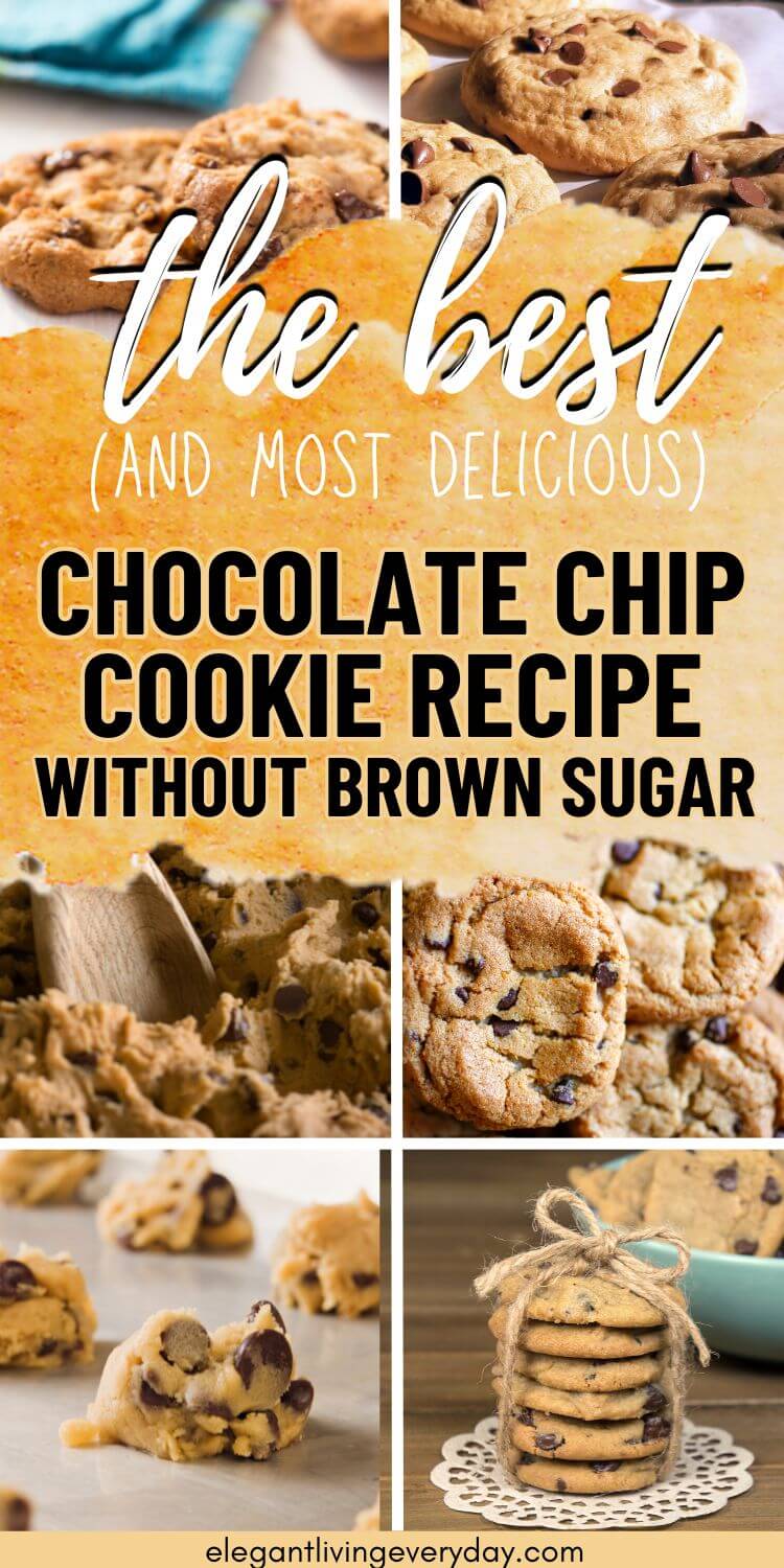 Chocolate Chip Cookie Recipe Without Brown Sugar [My Nana’s]