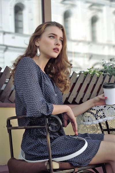 Old Money Casual Summer Style with a delicate pattern dress