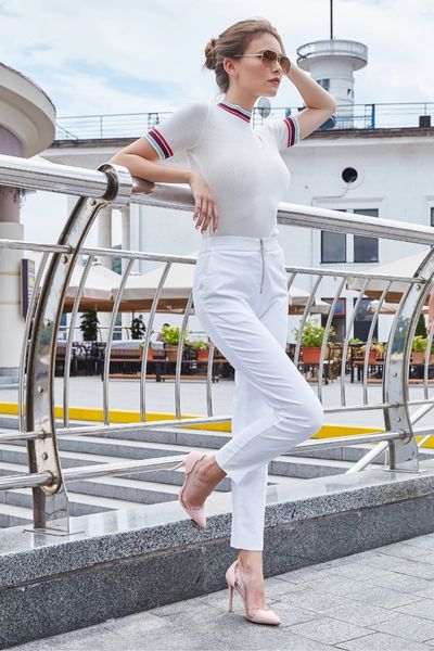Rich Girl Summer Aesthetic: White polo